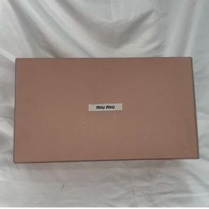 Miu Miu Pink Logo Box